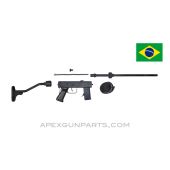 Mekanika Uru SMG Parts Set, 19" Barrel, No Bolt, With Sling, Brazilian, *Very Good* 