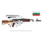 Bulgarian AK-74 Parts Kit, Wood Stock, 5.45X39 