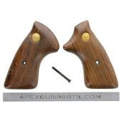 Taurus Revolver Wood Grips, Medium Frame, Smooth, *NOS* 