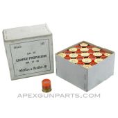 MR35 Manurhin 12 ga. Propulsion Charges for Less-Than-Lethal 35mm "Punch Gun", 50 count, *NOS* 