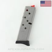 Smith & Wesson 3913 Magazine, 7rd, w/ Finger Ext., Stainless, 9mm *Very Good*