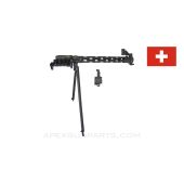 Swiss Stgw 57 Barrel Shroud w/Bipod and Marksman Sight's *Very Good* 
