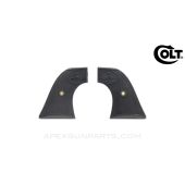 Colt Single Action Grip Set, Black Plastic *New*