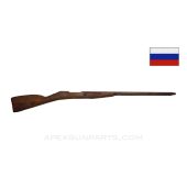 Mosin Nagant 91/30 Stock, w/ Metal Parts & Repair Section Cutout *Very Good*