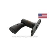 Browning 1917A1  Back Plate Assembly, Two Piece with Wood Grips, *Good* 