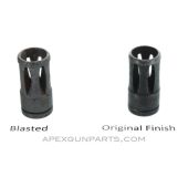 Galil AR / ARM / SAR Birdcage Flash Hider, Type 3 w/Long Recessed Cut, .223/5.56mm, Multiple Finish Options Available 