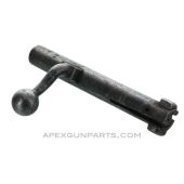 Carcano M91 / M38 Bolt Body w/Turned Down Handle, Stripped, 6.5 / 7.35mm *Good* 