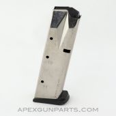 Smith & Wesson 5900 Series Magazine, 17rd, Mec-Gar, Nickel, 9mm *Good*