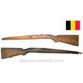 FN 24 Infantry / Carbine Stock, Unissued, No Parts Fitted *NOS*, With Bonus Parts Stock 