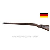 98K Mauser Stock Assembly, Flat Buttplate, Laminated Wood, Repaired *Good*
