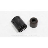 MG-15 Booster Assembly, 2-Piece, Luftwaffe Issue, Black *Excellent* 