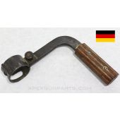 German MG-15 / ST-61 Carry Handle, Wood &amp; Steel *Good* 