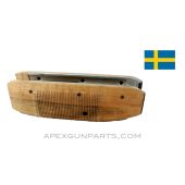 Swedish M1937 BAR Handguard, Checkered Wood, *Very Good*