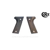 Colt New Agent Grip Set, Wood *New*