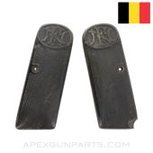 FN 1910 / 22 Polymer Grip Panel Set w/ Lanyard Loop Cutout, No Screw *Good*