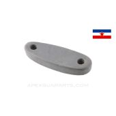 Yugoslavian M70/M72/M76 Buttpad W/ Screws, USED