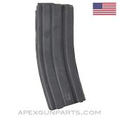 AR-15 Magazine, 30rd, With Yellow Anti-Tilt Follower, 5.56x45 *Good*