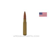 .50cal BMG Dummy Round, Brass Case, Full Metal Jacket, INERT *Very Good* 
