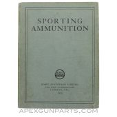 Sporting Ammunition Catalogue, 1925 Hardcover, Nobel Industries Limited *Good*