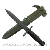 BM59 Bayonet with Scabbard, Italian Issue, *Very Good*