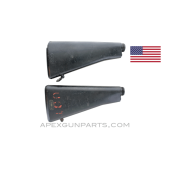 Colt M16 Solid Body Buttstock Assembly, Type D 1964-1969, w/Late Colt Buffer Tube, Sold *As Is*