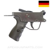 H&K G3 Trigger Assembly, Select Fire, Steel, Complete, Green Grip, *Good* 