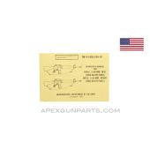 M16 / M16A1 Operators Manual, Department of the Army, TM 9-1005-249-10, Paperback, *Very Good*