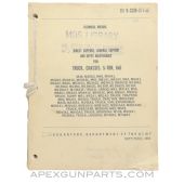 AFV 5-Ton 6x6 Technical Manual, USGI, TM 9-2320-211-35, Paperback Reprint *Good*