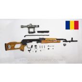 Romanian PSL/ FPK Parts Kit, IOR 4x Optic, Demilled Barrel, 7.62x54r *Very Good*