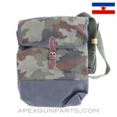 Shoulder Bag for Crew Served Weapons, Yugoslavian Camo *Excellent* 