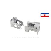 Yugoslavian M70AB1 Front and Rear Trunnion, Bead Blasted *Good*