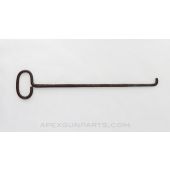 MG Ruptured Cartridge Remover Tool Rod, Oval Loop Handle, Steel, 12.625" Long *Good*