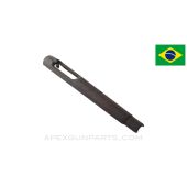 Brazilian 1908 Mauser Handguard w/ Spring Clip, Wood, 13.375" *Fair*
