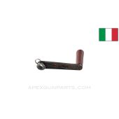 BREDA M37 Strip Loader Crank Handle, w / Spring And Split Bakelite Handle *Good*