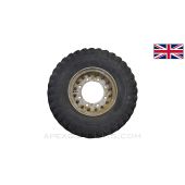 British Ferret Tire / Aluminum Wheel Assembly, 36 Inch Diameter, Painted *Used*