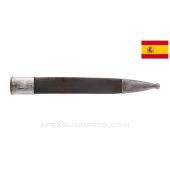 Spanish M1893 Mauser Leather Bayonet Scabbard Aprox. 11 Inch Long *Good* 
