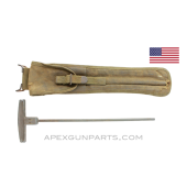 M1 Cleaning Rod Case with Handle, Canvas *Good* 