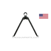 M249 SAW Improved Bipod, Dark Parkerized, *Excellent* 