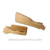 AK-47 / AKM Blonde Stock and Handguard Set, US Made 922(r) Compliant Set, *Unused*