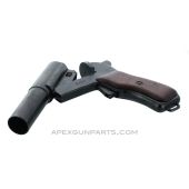 UNIQUE ITEM! Polish Flare Gun, Soviet Era, 26.5mm, Wooden Grips, *Very Good* 