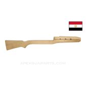 Egyptian Rashid Carbine Stock, w/ Handguard, Unfinished *NOS*