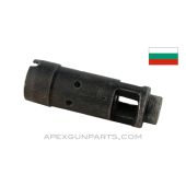 Bulgarian AK-74 Muzzle Brake, Round Cut, Chrome Lined *Good* 