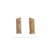 FN Model 24 Mauser Bayonet Grip Set, w/ Screw Boss, Wood, Unfinished