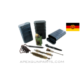 East German Rifle Cleaning Kit, in Canister, *Very Good* 