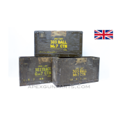 British .303 Ammo Box, Wood *Good* 