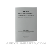 MP 28/II Operator's Manual, Translation From Original, Paperback, *NEW*