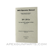 SKS Operator's Manual, East German Issue, Translated From Original, Paperback, *NEW*