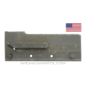 Browning M3 .50 Cal. Breech Lock Depressor, Right, w/Side Plate Remnant, *Good* 