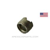 M1 / M2 Carbine Gas Piston Nut, In The White, Type 2 *Good* 