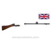 L1A1 FAL 21" Rifle Barrel, Stripped Lower w/ Wood Butt, 7.62X51 NATO, *Good* 